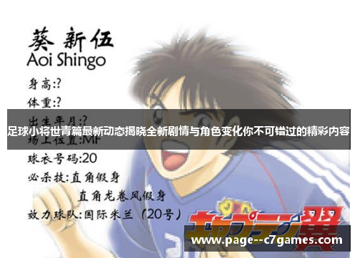 足球小将世青篇最新动态揭晓全新剧情与角色变化你不可错过的精彩内容